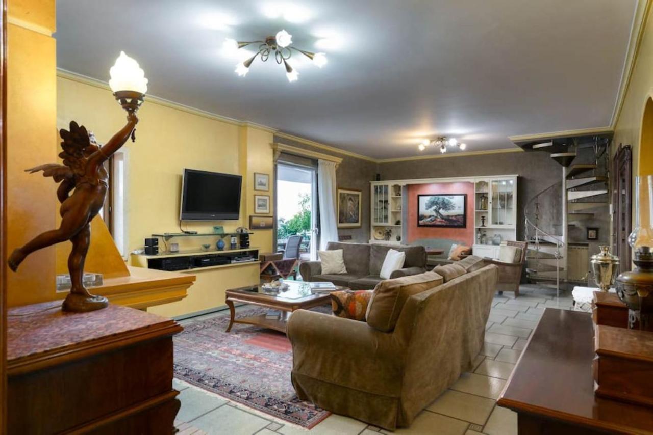 165 Sm Penthouse Maisonette Apartment Athén Kültér fotó